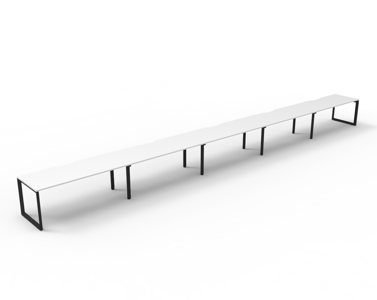 Loop 5 Person Single Sided Workstation